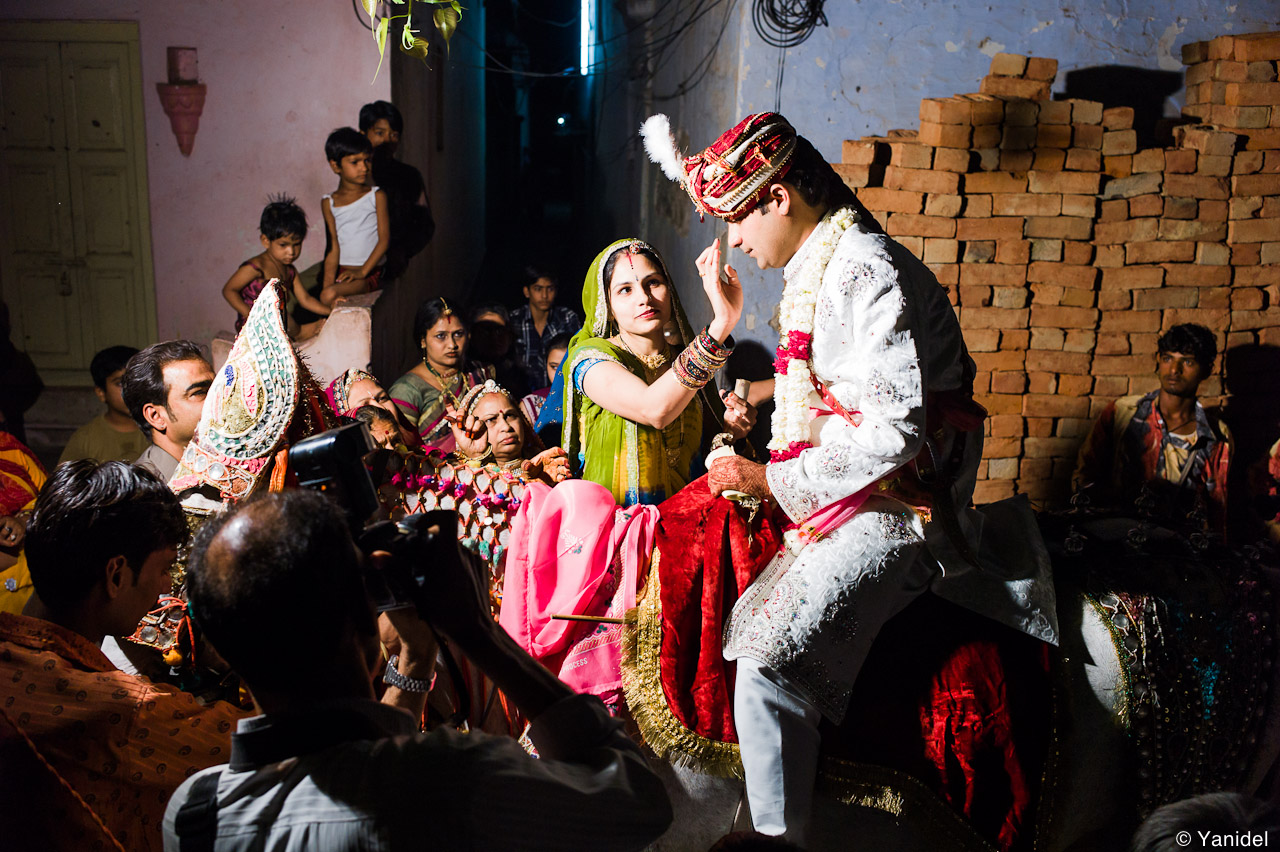 The groom Pushkar