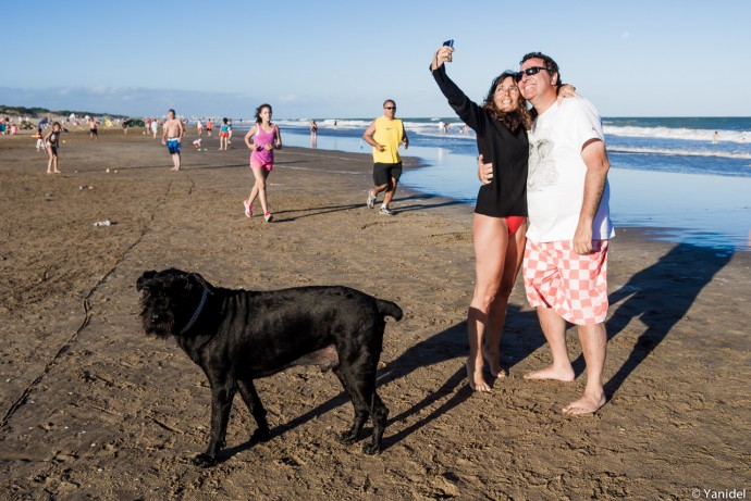 selfie mar del plata yanidel
